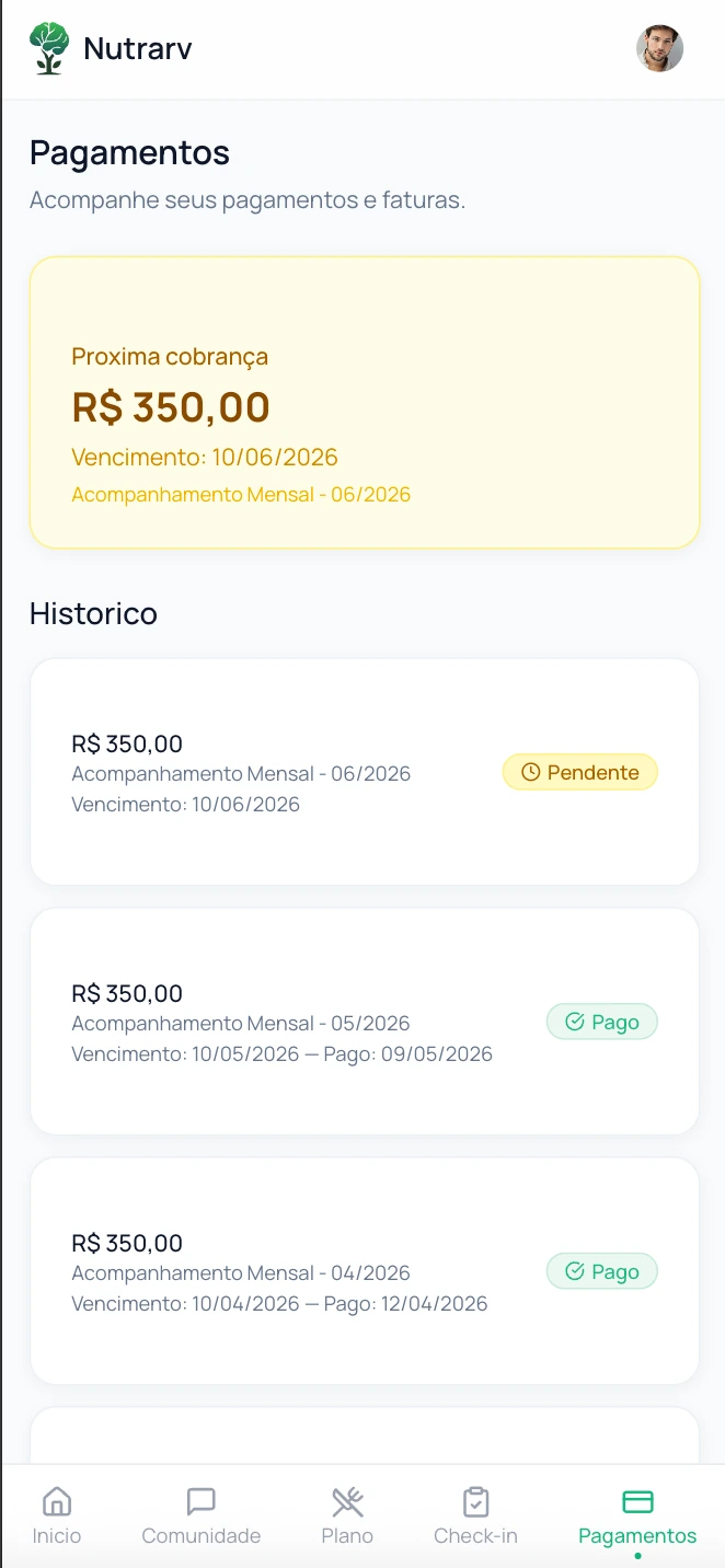 Pagamentos